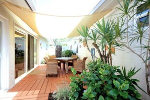 Green Patio Area