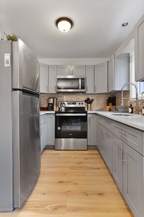 Kitchen on the main floor