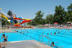 Rose Park Pool is .6 mile from our home. It is a great place for families.