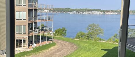 Lake view from deck