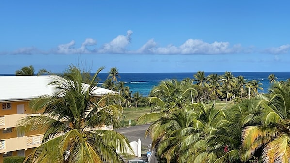 Vista a la playa o el mar