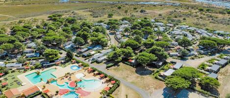 Discover our expansive resort grounds, where adventure and relaxation await amidst lush landscapes.