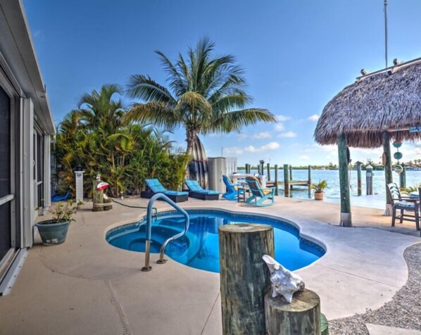 Pool overlooking the Bay