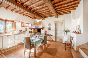 Kitchen and dining area