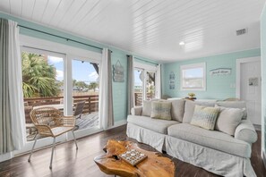 Living room, sleeper sofa