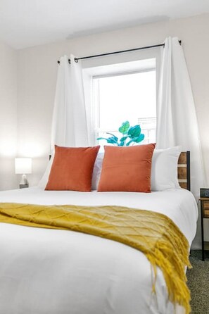 Natural light brightens every bedroom!