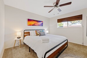 Rest up in this spacious owner's bedroom with on suite bathroom!