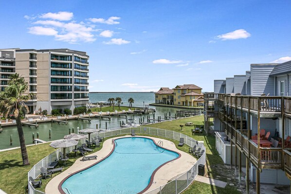 view from the second story walkway - view from the second story walkway