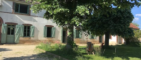 Maison jardin côté sud