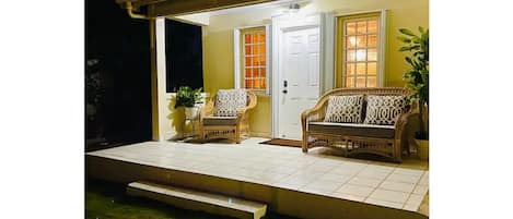Your entrance to the home where you can relax and enjoy all the islands breeze