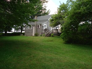 Use the cottage croquet set on the large front lawn