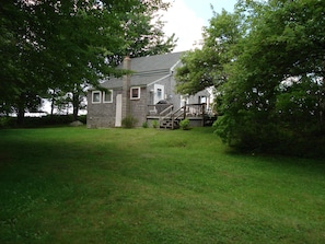 Use the cottage croquet set on the large front lawn