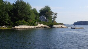 View of cottage looking south