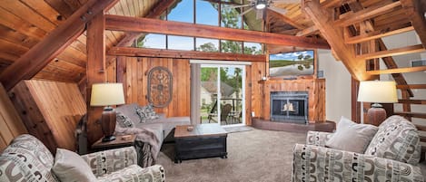 Thunderbird Lodge offers rustic luxury in a quiet setting.