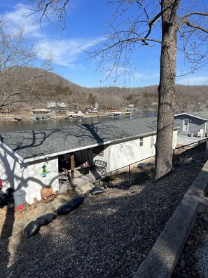 View from the parking.