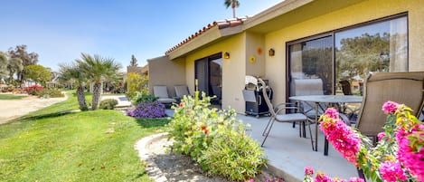 Palm Desert Vacation Rental | 1BR | 1BA | 1 Step Required | 821 Sq Ft