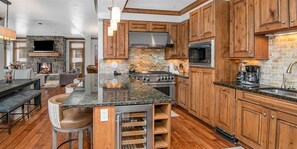 Gourmet kitchen fit for a king and queen