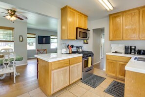 Kitchen | Open Floor Plan | 2 Dining Tables