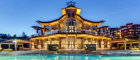 World class amenities center with pool