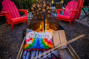 make some Smores and keep warm with loved ones