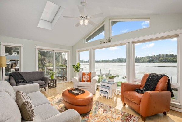 Welcome to LakeTime. We hope we get to host you on this one of a kind Devil's Lake rental!