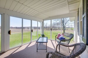 Screened Front Porch