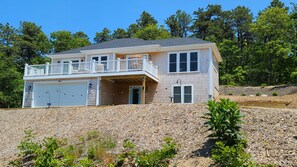 Newly constructed home on a cul de sac