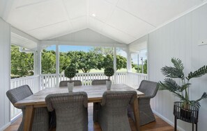 Outdoor dining