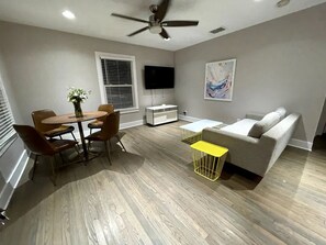 Spacious living room