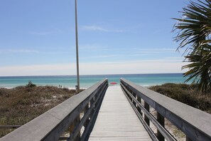 Ed Walline Public Beach Access very short distance from house