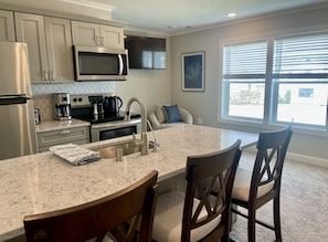 Kitchen and Seating Area