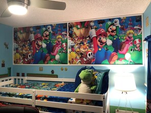 After a fun day at EPIC Universe, come home to your very own Super Mario room !