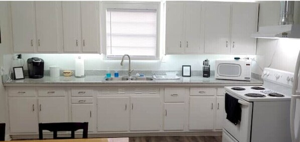 newly remodeled kitchen