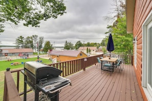 House Exterior | Deck | Seating & Dining | Close Proximity to Lake
