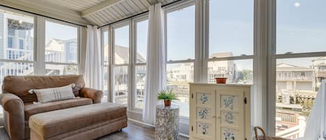 Holden Beach Vacation Rental | 3BR | 2BA | 1,200 Sq Ft | Stairs Required