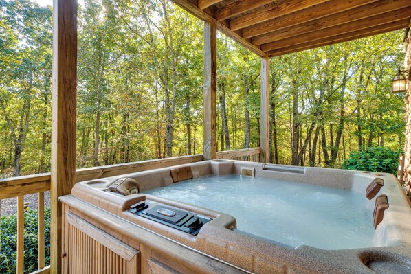 Bubbelpool utomhus