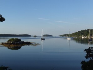 Beautiful view of Quahog Bay.