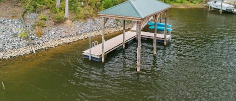 Private dock.