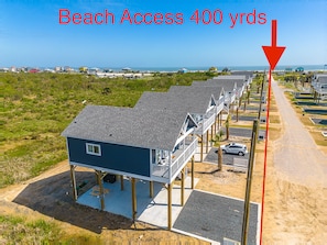 Walk to beach. No intracoastal side neighbors!