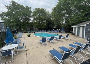 Henlopen Station Private Pool with secure entry.