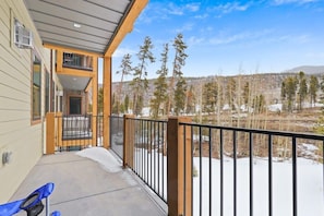 Take in the fresh mountain area and views of the surrounding alpine trees straight from your private balcony.