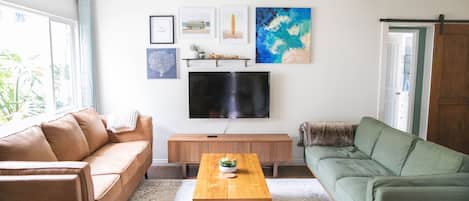 Living Room with Smart TV