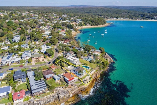 Eastern Aerial view, Bundeena Waterfront Pavilion