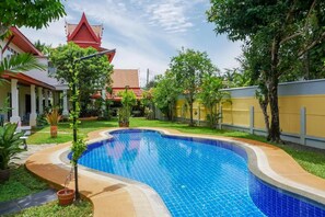 Villa from the pool gazebo