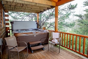 Bain à remous extérieur