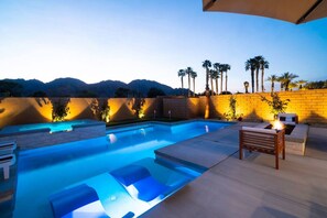 Pool at Night