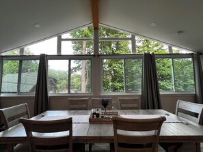 Dining Room w/ treetop views