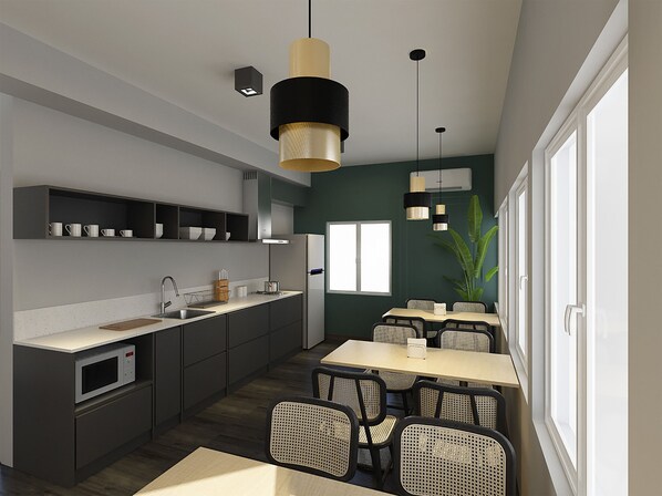 Shared kitchen facilities