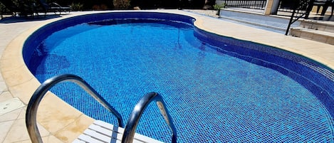 Inviting pool for the hot summer sun