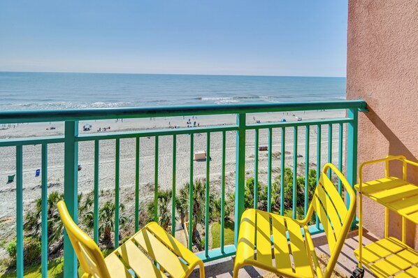 Myrtle Beach Vacation Rental | 1BR | 1BA | 558 Sq Ft | Step-Free Access